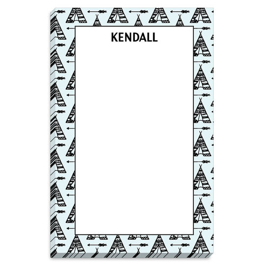 Teepee Border Camp Notepads